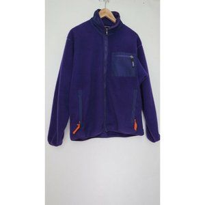 Vintage Patagonia Fleece Purple Orange Trim Zip Up